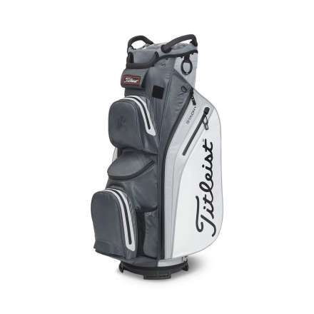 Torba golfowa Titleist Cart 14 StaDry Cartbag • Charcoal Grey White