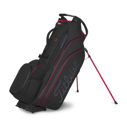 Torba Golfowa Titleist Hybrid 14 StaDry Standbag • Black Black Red