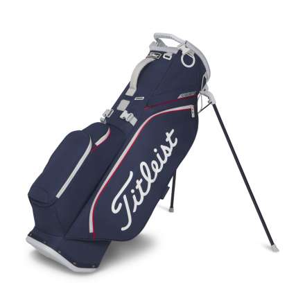 Torba Golfowa Titleist Players S4 Standbag • Navy Red White
