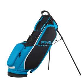 Torba golfowa Ping Hoofer Lite Standbag • Czarno Niebieska