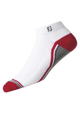 Skarpetki FootJoy ProDry • Biało Czerwono Szare