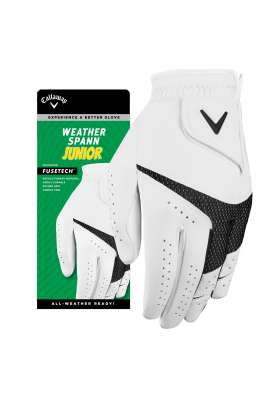 Juniorska rękawiczka golfowa Callaway Weather Spann • Biała