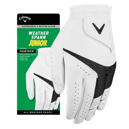 Juniorska rękawiczka golfowa Callaway Weather Spann • Biała