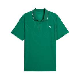 Męska koszulka golfowa Puma 30904 Polo • Zielona