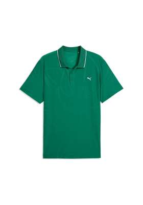 Męska koszulka golfowa Puma 30904 Polo • Zielona
