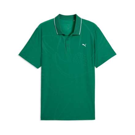 Męska koszulka golfowa Puma 30904 Polo • Zielona
