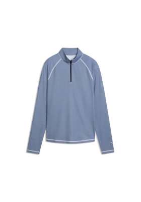 Damska bluza golfowa Puma Birdseye • Granatowa