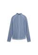 Damska bluza golfowa Puma Birdseye • Granatowa