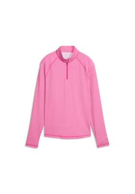 Damska bluza golfowa Puma Birdseye • Różowa