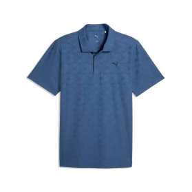 Męska koszulka golfowa Puma MATTR Deco Jacquard Polo • Grantowa