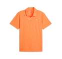 Męska koszulka golfowa Puma MATTR Deco Jacquard Polo • Pomarańczowa