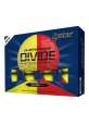 Piłki golfowe Srixon Q-Star Tour Divide • Żółto Czerwone