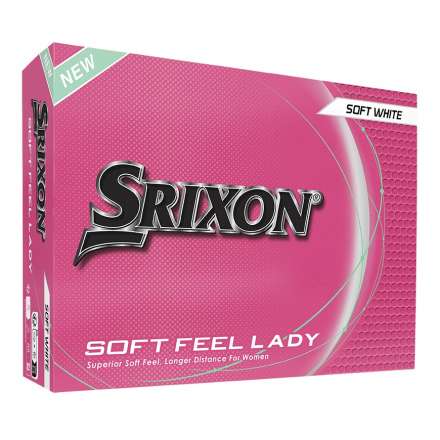 Piłki golfowe Srixon Soft Feel Ladies • Białe