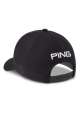 Męska czapka golfowa Ping Tour Vented Delta Cap • Czarno Biała