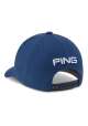 Męska czapka golfowa Ping Tour Vented Delta Cap • Granatowo Biała
