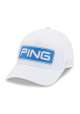 Męska czapka golfowa Ping Tour Vented Delta Cap • Biało Niebieska