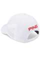 Męska czapka golfowa Ping Tour Vented Delta Cap • Biało Czerwona