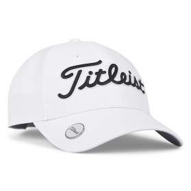 Damska czapka golfowa Titleist Players Ball Marker Cap • Biało Czarna