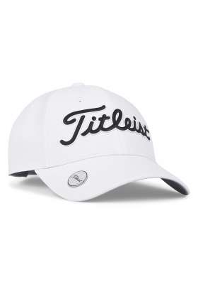 Damska czapka golfowa Titleist Players Ball Marker Cap • Biało Czarna