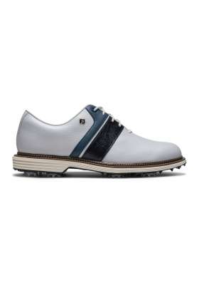 Męskie buty golfowe Footjoy Premiere Series Packard • Biało Granatowe