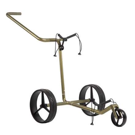 JuCad Carbon Verde Black - manualny wózek golfowy