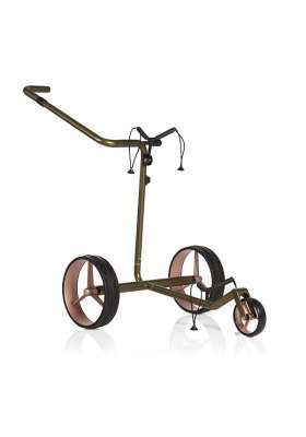 JuCad Carbon Travel Verde Rose 3.0 - elektryczny wózek golfowy