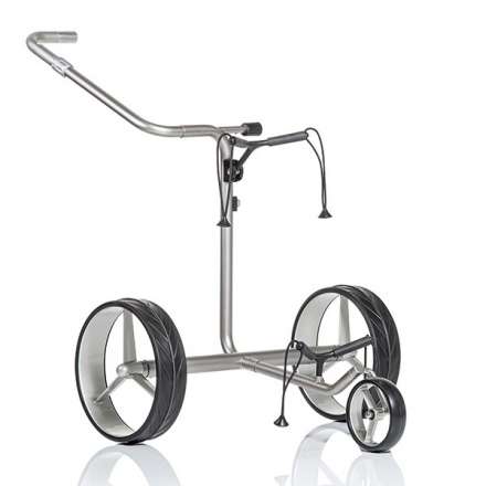 JuCad Junior Drive Stainless Steel - elektryczny wózek golfowy