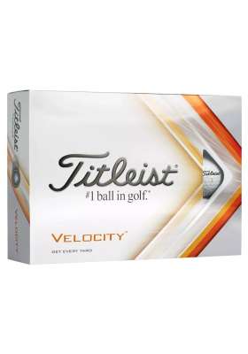 Piłki golfowe Titleist Velocity • Białe 2022