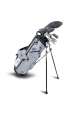 Zestaw kijów dla juniora US Kids Ultralight 60" (152cm) • Srebrno Granatowy • 7 kijów