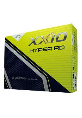Piłki golfowe XXIO Hyper RD • Żółte