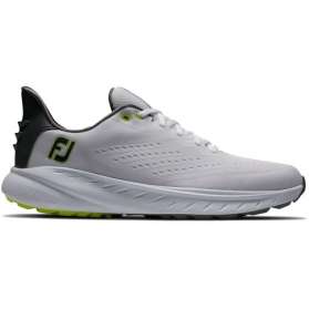 Buty męskie FootJoy Flex XP • Biało czarno żółte