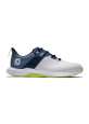 Męskie buty golfowe Footjoy Pro Lite • Biało Granatowo Żółte