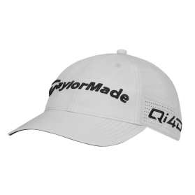 Czapka golfowa TaylorMade Tour Litetech Qi4D Cap • Szara