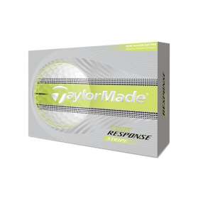 Piłki golfowe Taylormade Tour Response Stripe • Żółte