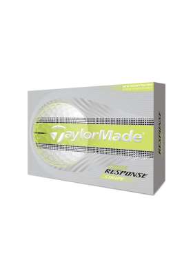 Piłki golfowe Taylormade Tour Response Stripe • Żółte