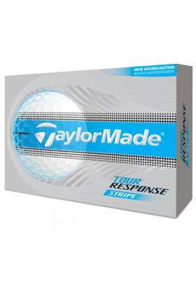 Piłki golfowe Taylormade Tour Response Stripe • Niebieskie