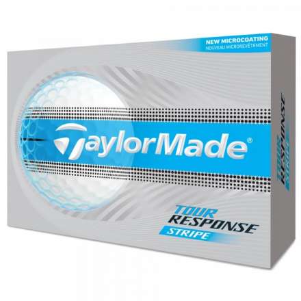 Piłki golfowe Taylormade Tour Response Stripe • Niebieskie