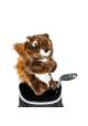 Pokrowiec na główkę kija golfowego Squirrel Driver Headcover • Wiewiórka
