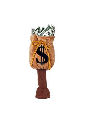 Pokrowiec na główkę kija golfowego Money Bag Driver Headcover