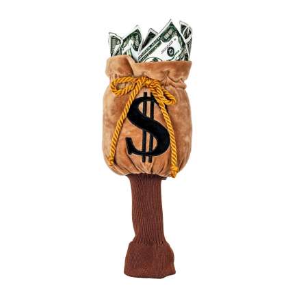 Pokrowiec na główkę kija golfowego Money Bag Driver Headcover