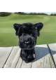 Pokrowiec na główkę kija golfowego Black Lab Driver Headcover • Czarny Labrador