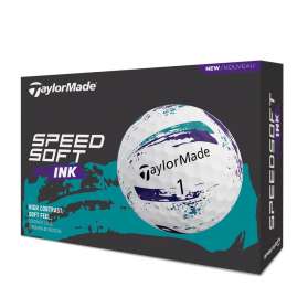 Piłki golfowe Taylormade SpeedSoft INK • Fioletowo Morski