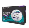 Piłki golfowe Taylormade SpeedSoft INK • Fioletowo Morski