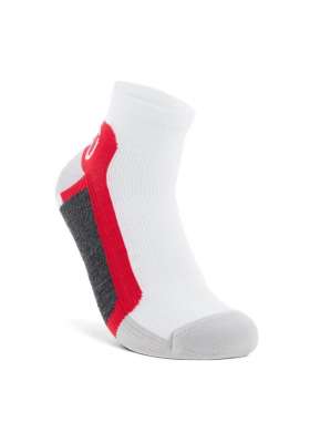 Skarpetki ECCO Tech Sporty Ankle Cut • Biało Czerwone