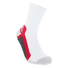 Skarpetki ECCO Tech Sporty Mid Cut • Biało Czerwone