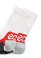 Skarpetki ECCO Tech Sporty Mid Cut • Biało Czerwone