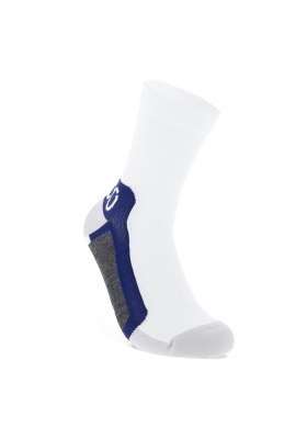 Skarpetki ECCO Tech Sporty Mid Cut • Biało Granatowe