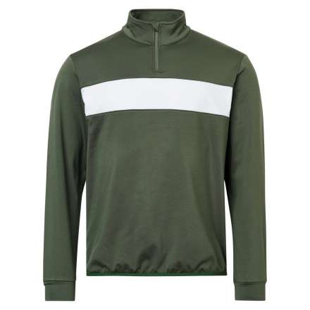 Męska bluza golfowa Abacus Club Midlayer • Ciemno Zielony