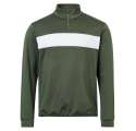 Męska bluza golfowa Abacus Club Midlayer • Ciemno Zielony