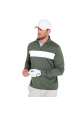 Męska bluza golfowa Abacus Club Midlayer • Ciemno Zielony